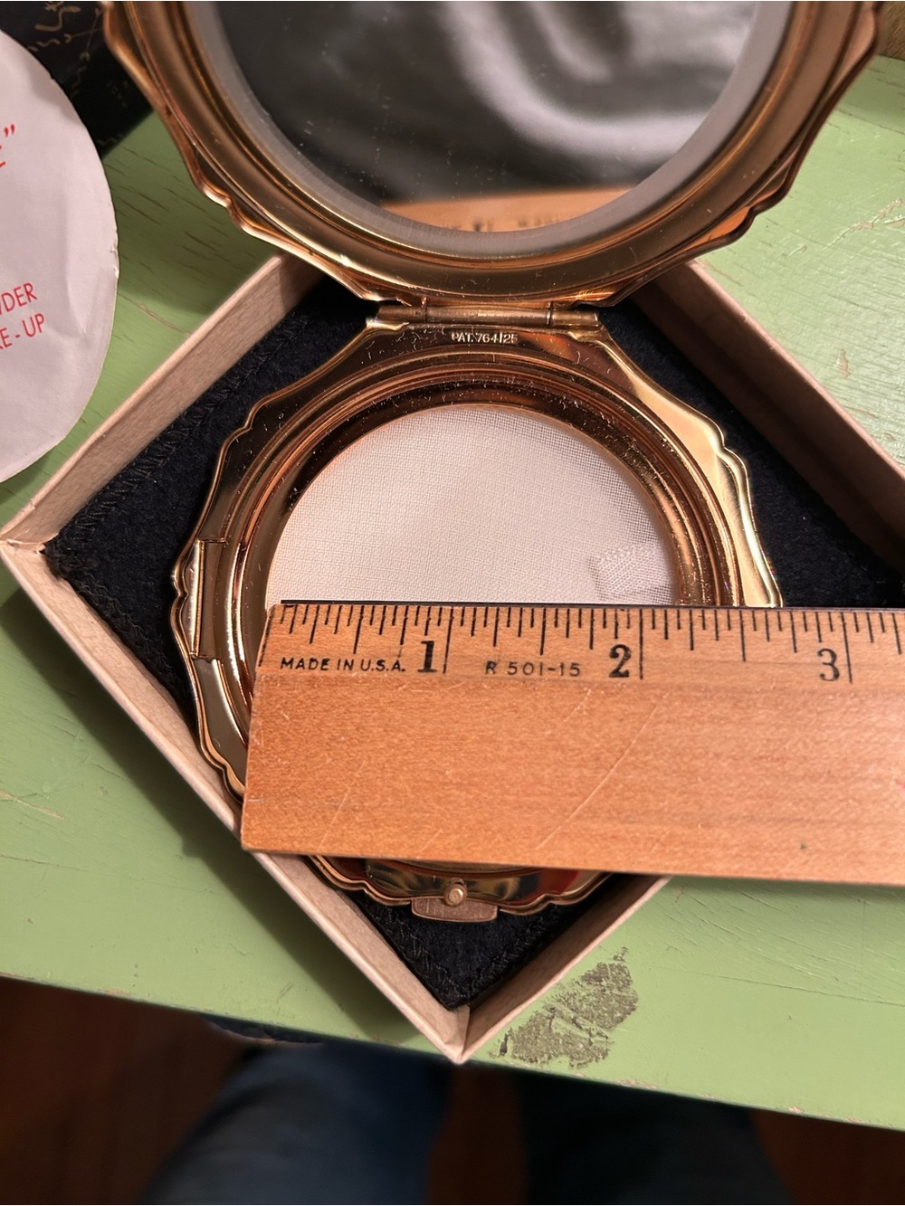 Vtg Stratton CONVERTIBLE COMPACT - Picture 9 of 10
